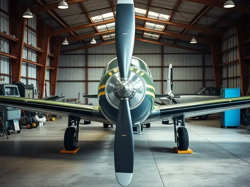 Vintage aircraft restoration