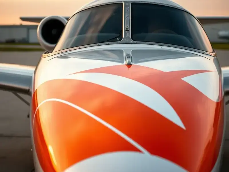 Complete aircraft repaint